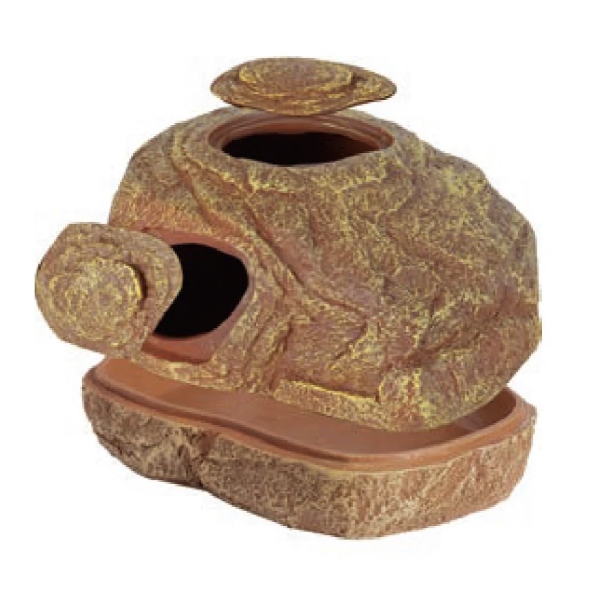 ReptiZoo REPTIZOO RZ-EHR36 Cachette multifonction à 2 trous