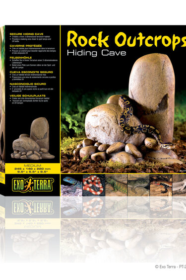 Exoterra Rock Outcrops 9.5 X 5.5 X 8.5 in