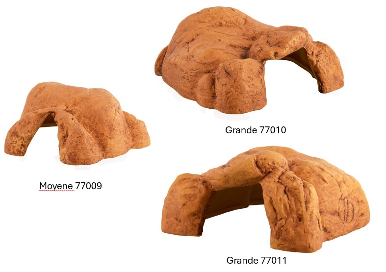 Reptiles treasures Ceramic Cave Hide