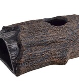 Reptiles treasures Cachette en forme de bûche en céramique / Ceramic Log Hide