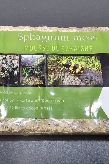La Swamp Compressed Sphagnum moss 150 gr