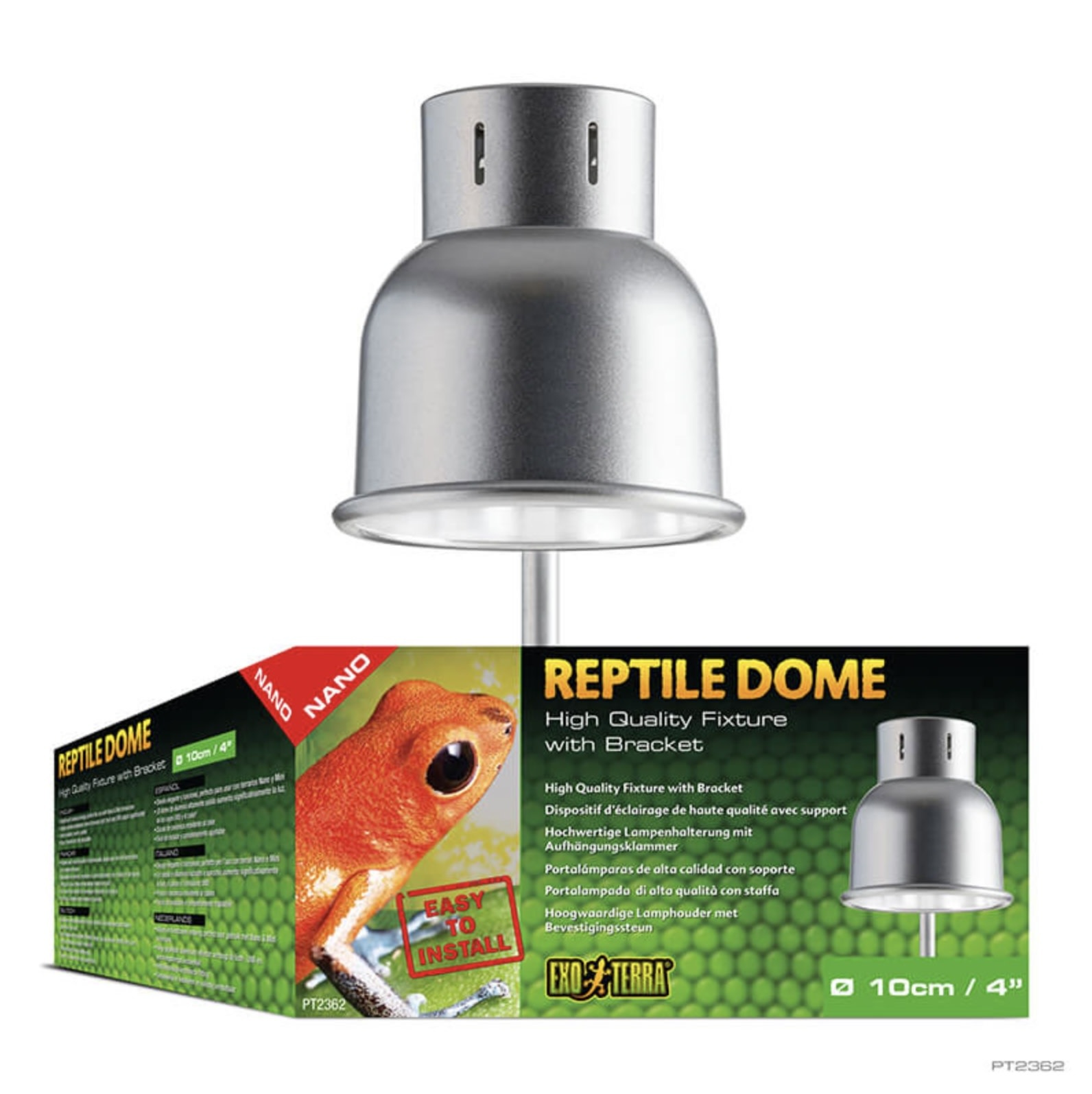 Exoterra EXO TERRA PT2362 Dome d'éclairage reptile Nano avec suport