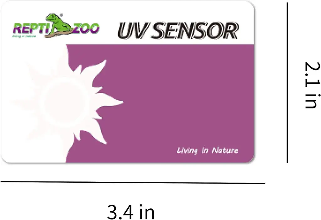 ReptiZoo UVB Sensor Test Card (2-Pack)