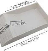ReptiZoo REPTIZOO RZ-GK11 Plat à eau multifonction pour tortue 14 X 8 X 2.4 po