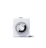 ReptiZoo Timer Plug In Mechanical 24 Hour 2 Socket