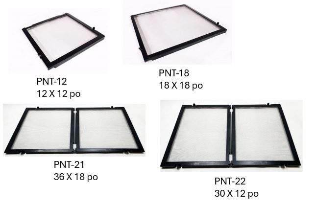 Zoomed ZOO MED Couvercle grillagé pour terrarium ZooMed "Naturalistic"