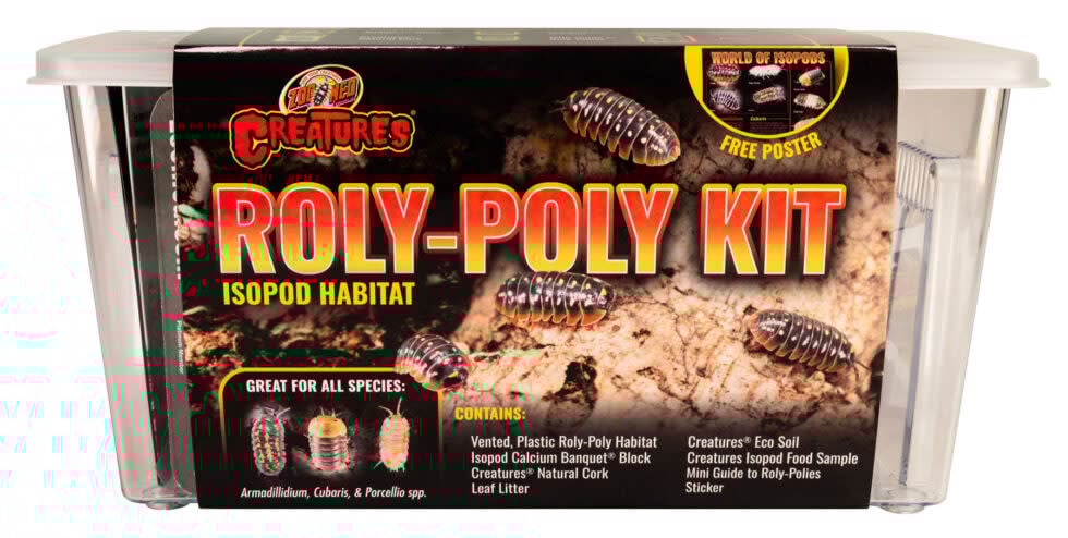 Zoomed ZOO MED 78383 Kit Creatures® Roly-Poly – Habitat des isopodes