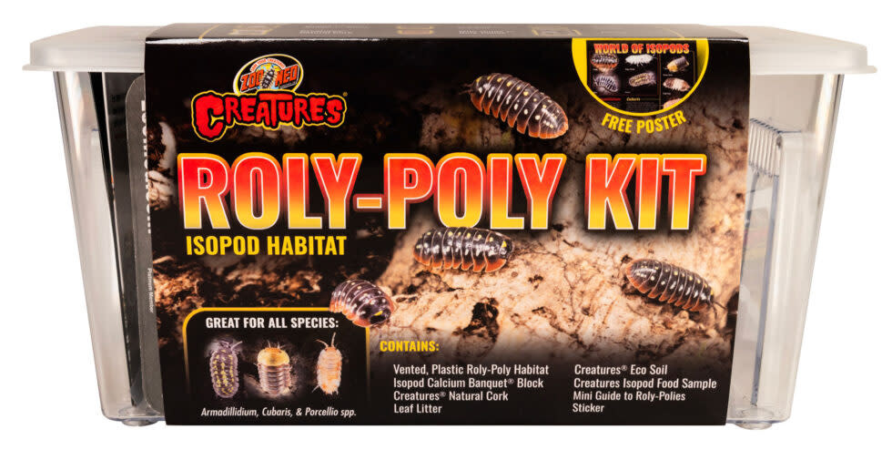 Zoomed ZOO MED CT-RPK Kit Creatures® Roly-Poly – Habitat des isopodes