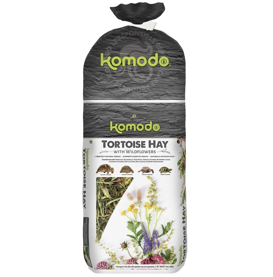Komodo Komodo KD-93175 Foin aux fleurs sauvage pour tortue 24oz