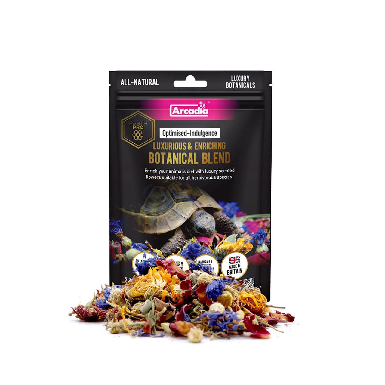 Arcadia ARCADIA RAREPOL60 Reptile "EarthPro Optimized"-Indulgence Sachet de 60 g