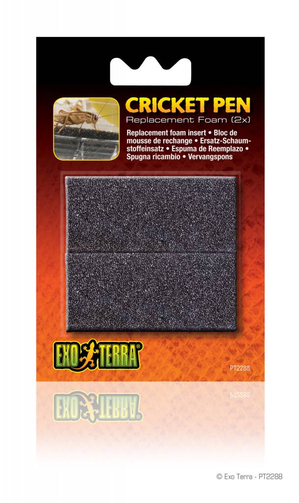 Exoterra 2 Cricket Pen Replacement Foams