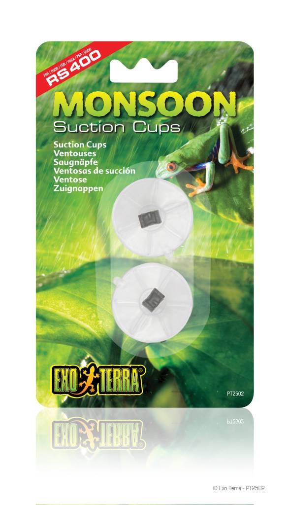 Exoterra 2 Monsoon Suction Cups for PT2495