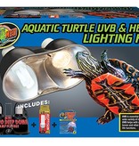 Zoomed Aquatic turtle UVB and heat lighting kit
