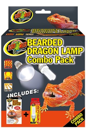 Zoomed Ensemble éclairage pour dragon barbu / Bearded dragon lamp combo pack