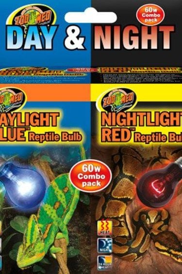 Zoomed Day & Night Reptile Bulb Combo Pack