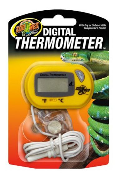 Zoomed Thermomètre digital à reptiles - Digital Thermometer