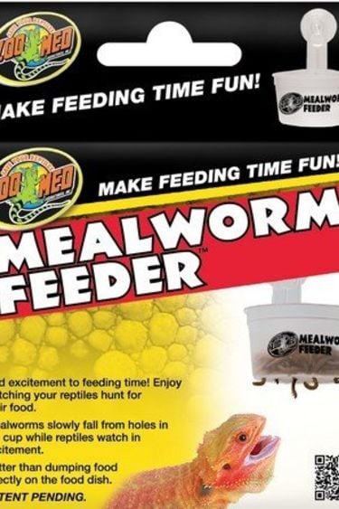 Zoomed Bol à suspendre (avec ventouse) pour vers de farine - Mealworm Feeder™