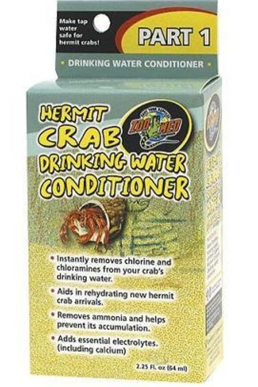 Zoomed Hermit Crab Drinking Water Conditioner 2.25 oz