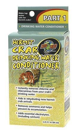 Zoomed Hermit Crab Drinking Water Conditioner 2.25 oz