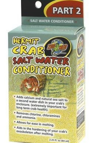 Zoomed ZOO MED HC-91 Conditionneur d'eau salée Bernard Hermite