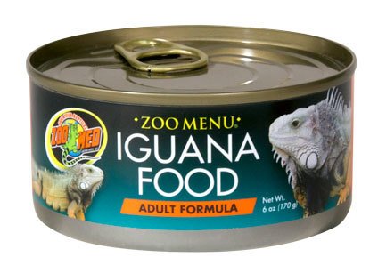 Zoomed Nourr. "Zoo Menu" pour iguane adulte 6 oz. Zoo Menu Iguana Food