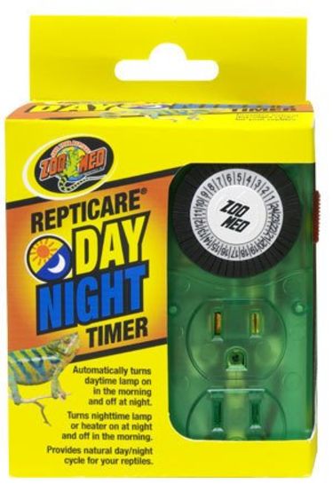 Zoomed Minuterie jour et nuit pour terrarium /  ReptiCare® Day & Night Timer