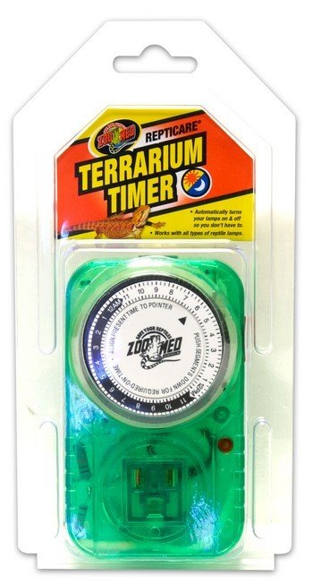 Zoomed Minuterie pour terrarium - ReptiCare Terrarium Timer