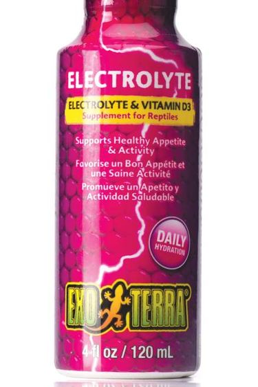 Exoterra Supplément d’électrolytes et D3 4 oz.