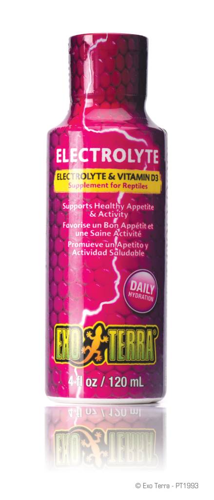 Exoterra Supplement d’electrolytes et D3 4 oz.