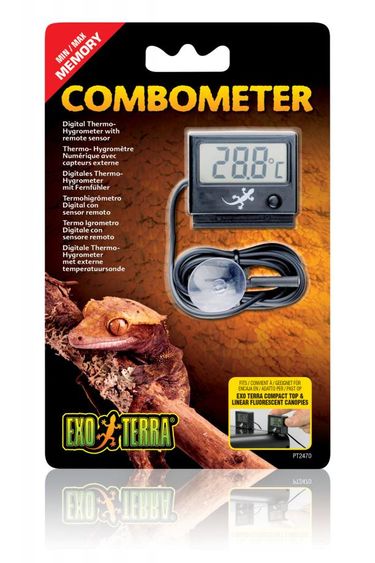 REPTI ZOO Reptile Terrarium Dual Thermometer and Hygrometer kits(1 sets)