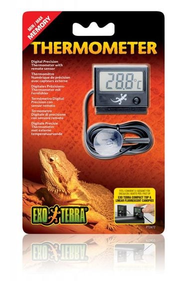 2 in Reptile Pet Terrariums Temperature Hygrometer Thermometer UM