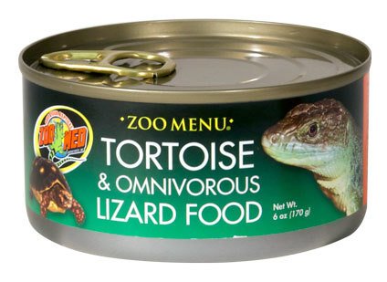 Zoomed Tortoise & Omnivorous Lizard Food 6 oz