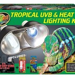 Zoomed Ensemble d’eclairage UVB et chaleur tropicale - Tropical UVB & Heat Lighting Kit