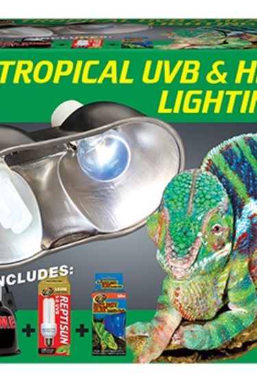 Zoomed ZOO MED LF-30 Ensemble d’éclairage UVB et chaleur tropicale