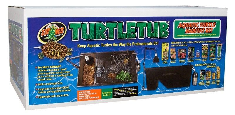 Zoomed Ensemble de bain pour tortue - TurtleTub Kit