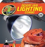 Zoomed Combo d'eclairage desert UVB - Desert UVB Lighting Combo Pack