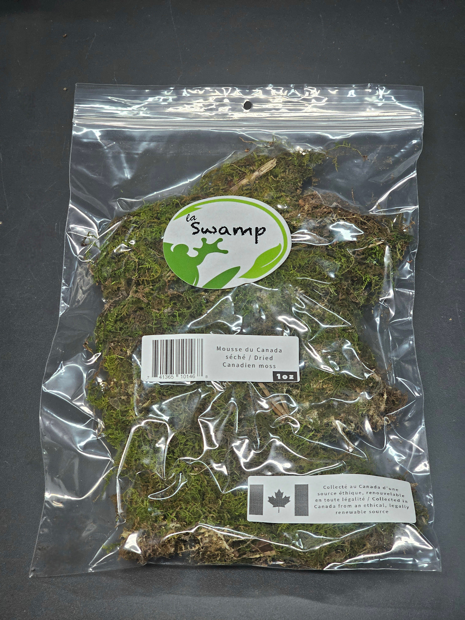 La Swamp Dried Moss from Canada 1oz