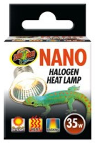Zoomed Ampoule chauffante halogène nano 35W - Nano halogen heating bulb 35w
