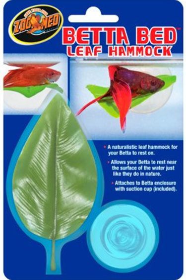Zoomed ZOO MED BL-20 Hamac en forme de feuille pour betta