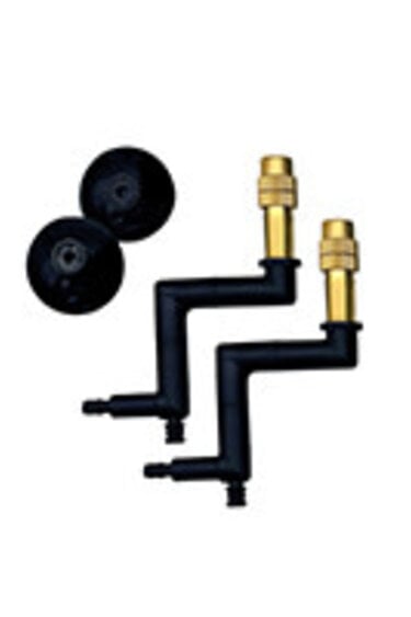 Exoterra EXO TERRA PT2506 Becs multidirectionnels Monsoon NANO en laiton, paquet de 2