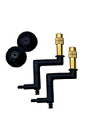 Exoterra Monsoon NANO Exo Terra Brass Multi-Directional Spouts, 2-Pack