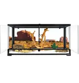 ReptiZoo REPTIZOO Terrarium en verre trempé super transparent démontable