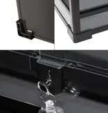 ReptiZoo REPTIZOO Terrarium en verre trempé super transparent démontable