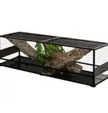 ReptiZoo REPTIZOO Terrarium en verre trempé super transparent démontable