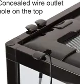 ReptiZoo REPTIZOO Terrarium en verre trempé super transparent démontable