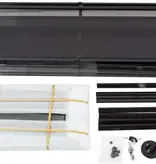 ReptiZoo REPTIZOO Terrarium en verre trempé super transparent démontable