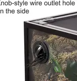 ReptiZoo REPTIZOO Terrarium en verre trempé super transparent démontable