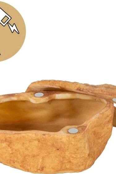 ReptiZoo REPTIZOO Grotte d'attraction magnétique 3 en 1