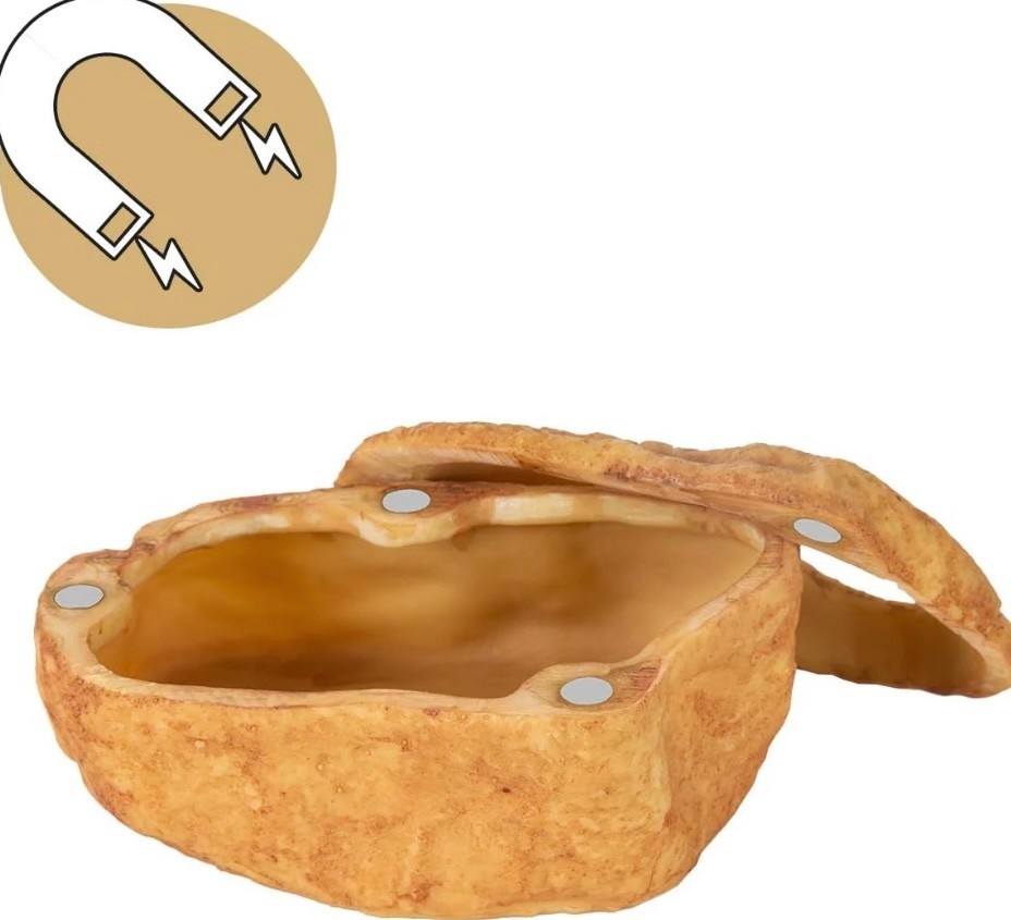 ReptiZoo REPTIZOO Grotte d'attraction magnétique 3 en 1