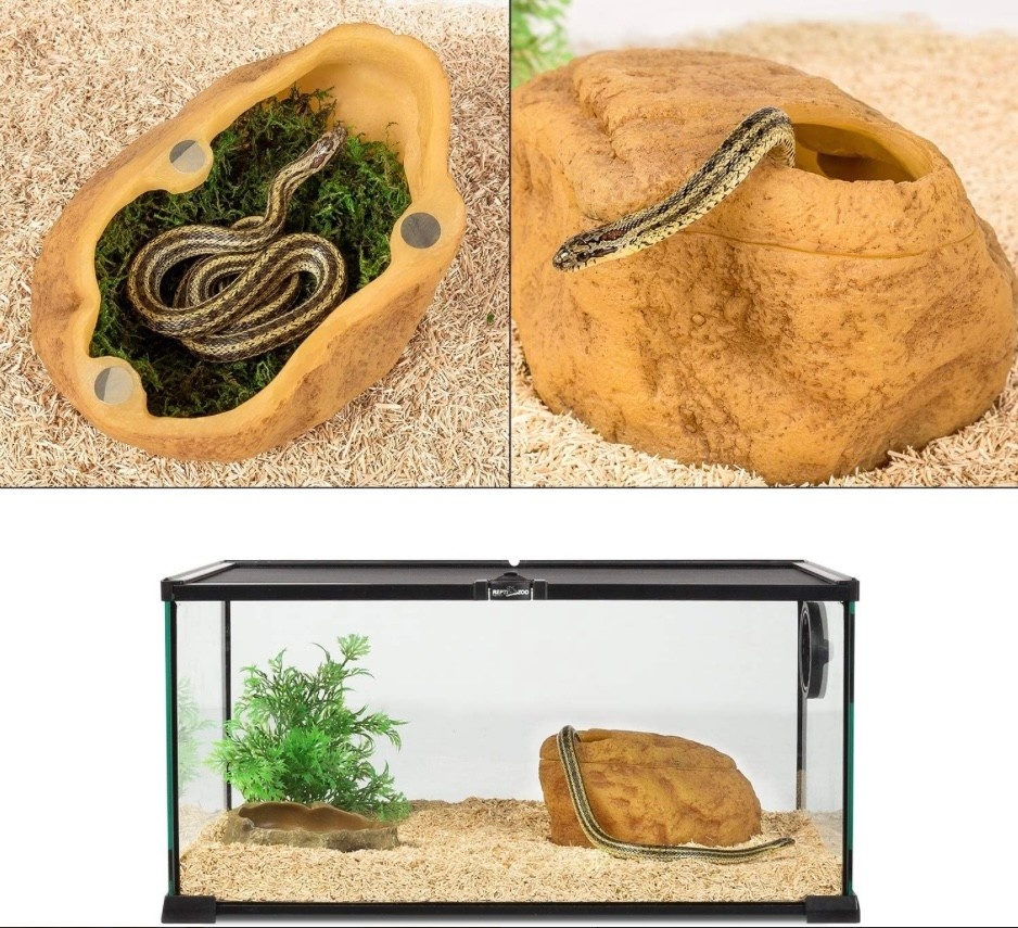 ReptiZoo 3 in 1 Magnetic attraction cave